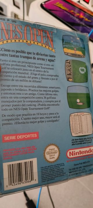 NES Open Tournament Golf | Cib Blister