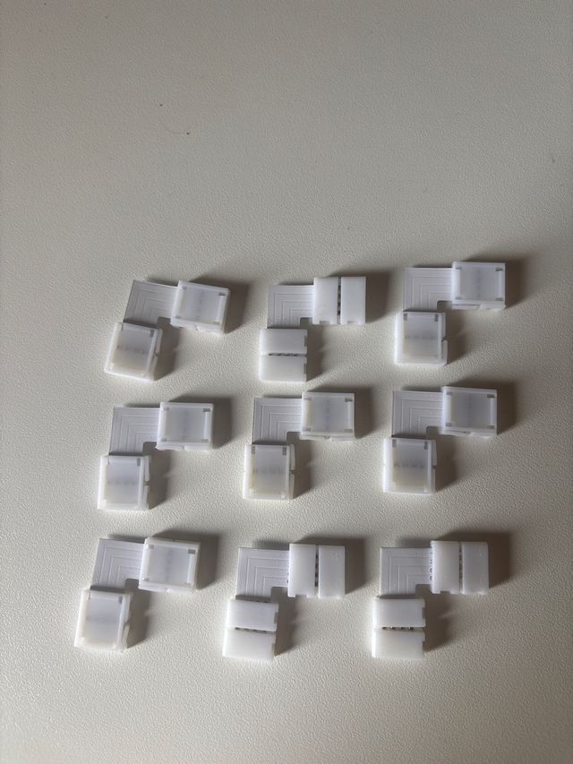 9 Connettori Angolari LED