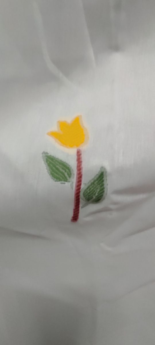 Cortinas cocina - blancas y amarillas