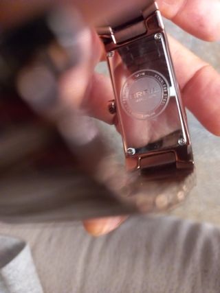Reloj Boss marrón y blanco