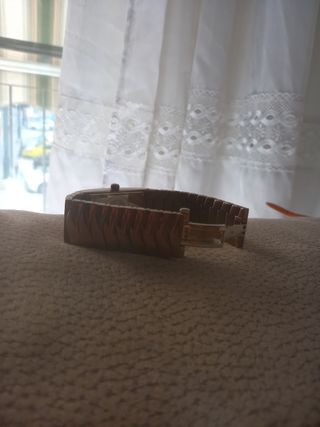 Reloj Boss marrón y blanco