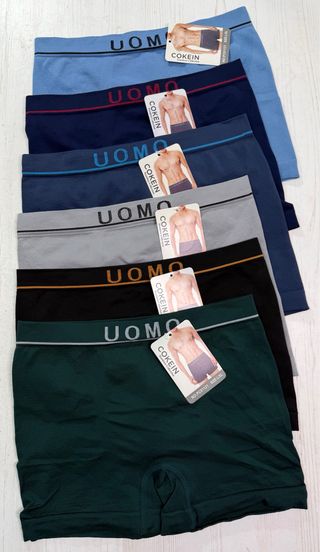 Lote 6 Calzoncillos Bóxer L/XL