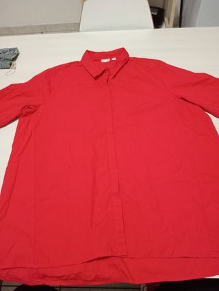 Camicia rossa donna