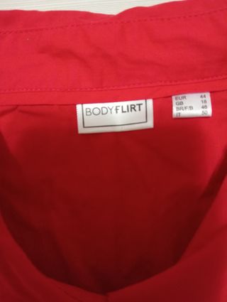 Camicia rossa donna