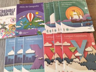 Libros 5 de primaria 