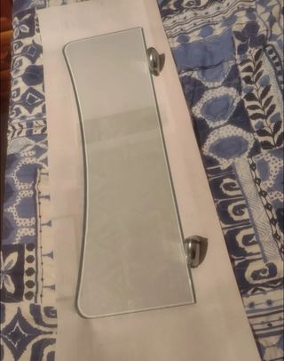 Repisa baño cristal