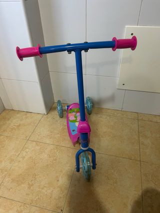 Patinete Peppa Pig infantil
