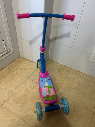 Patinete Peppa Pig infantil