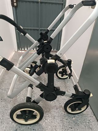 Bugaboo Donkey Gemelar Azul petroleo 