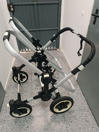 Bugaboo Donkey Gemelar Azul petroleo 