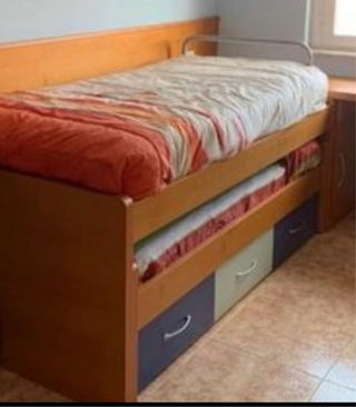 Cama nido 90cm - juvenil 