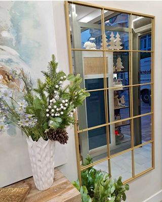 OFERTON! Espejo ventana forja industrial 150x90cm