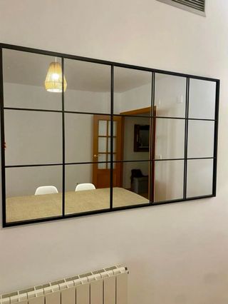 OFERTON! Espejo ventana forja industrial 150x90cm