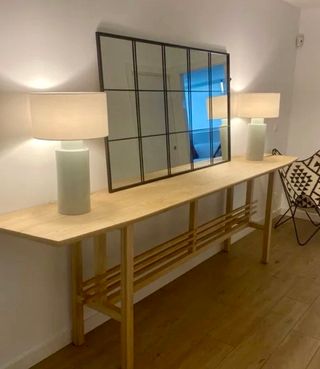 OFERTON! Espejo ventana forja industrial 150x90cm