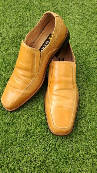 Zapatos Piel TAIMA 43 Beige