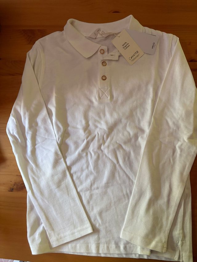 Polo manga larga MANGO niño 11-12