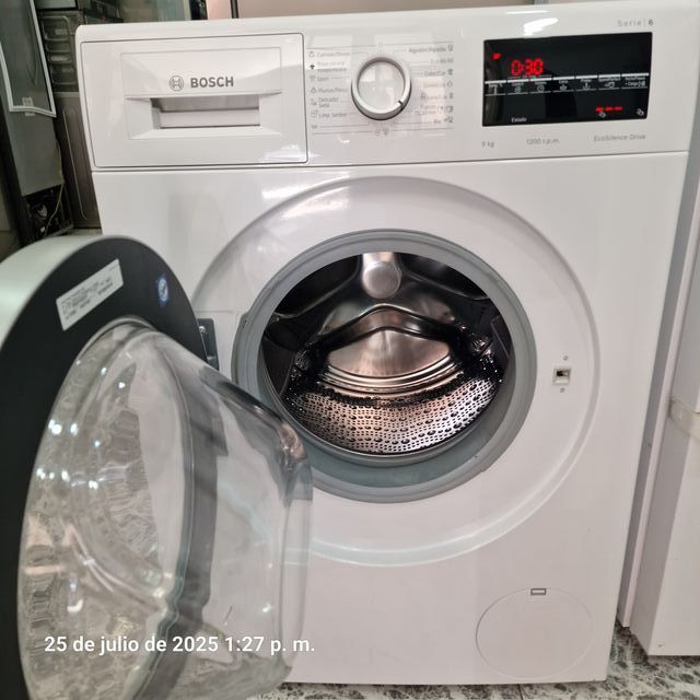SEMINUEVA!!! LAVADORA BOSCH 9KG