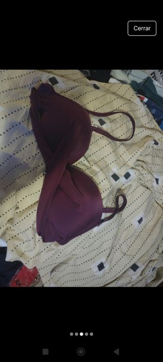Bikini color burdeos sin estrenar 