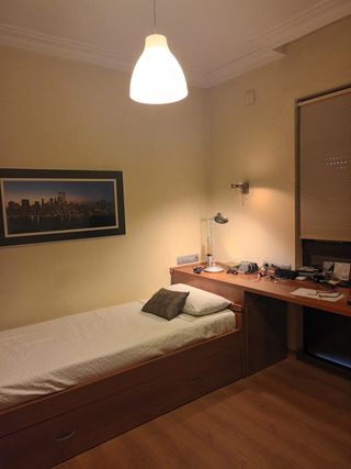 Cama individual madera cerezo