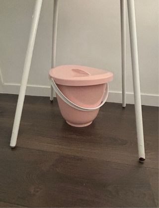 Bañera bebé Luma rosa + accesorios