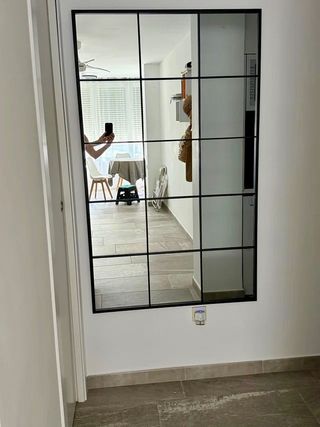 OFERTON! Espejo ventana forja industrial 150x90cm