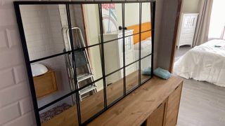 OFERTON! Espejo ventana forja industrial 150x90cm