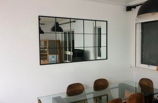 OFERTON! Espejo ventana forja industrial 150x90cm