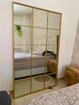 OFERTON! Espejo ventana forja industrial 150x90cm
