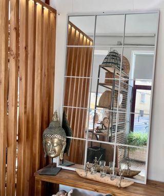 OFERTON! Espejo ventana forja industrial 150x90cm