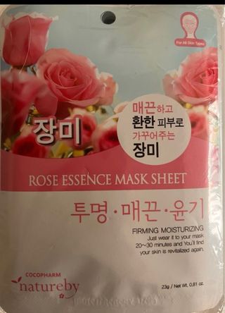 Mascarilla facial coreana natureby rosa