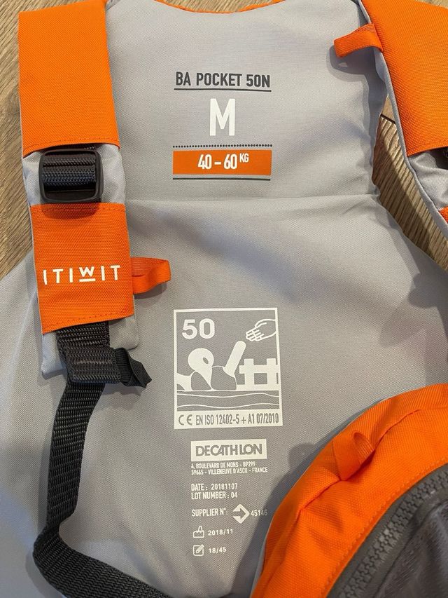 Chaleco Salvavidas ITIWIT - Talla M