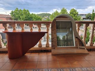 Recibidor madera estilo vintage