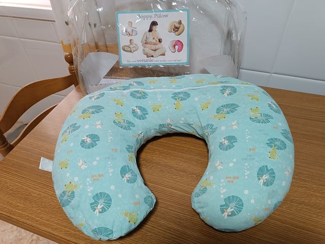 Cojín lactancia Boppy, rana