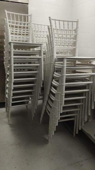 Sillas Blancas Plásticas