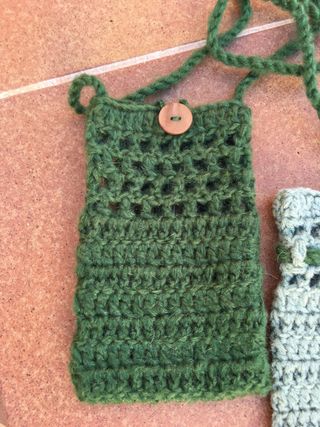 Bolsos móviles crochet: 2uds