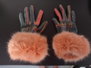 Guantes Bimba y Lola - Pelo naranja clarito 