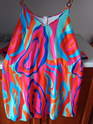 Vestito estivo multicolor