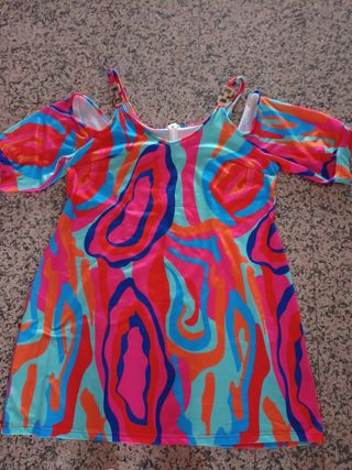 Vestito estivo multicolor