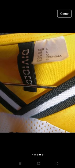 Camiseta Rugby Oversize unisex talla L