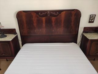 Dormitorio antiguo restaurado