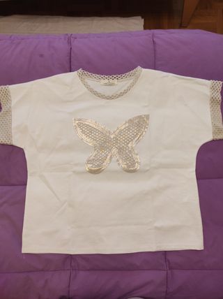 Camiseta blanca nueva talla XL