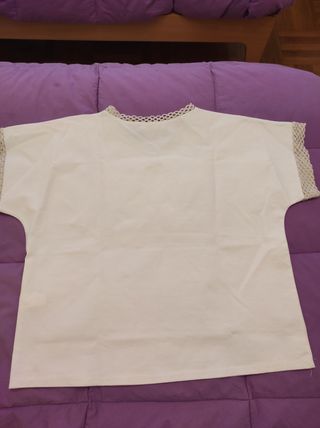 Camiseta blanca nueva talla XL