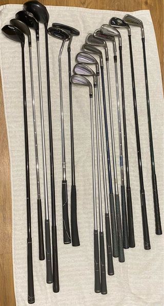 Juego de golf: palos + bolsa