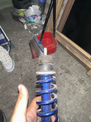 Amortiguador Piaggio azul