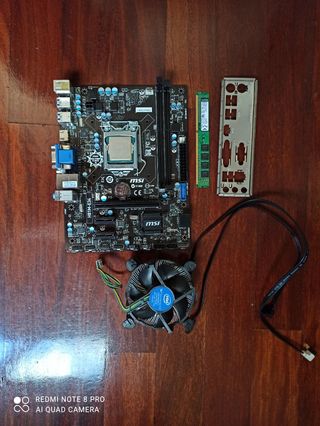 Placa base MSI H81M-E34 + i3