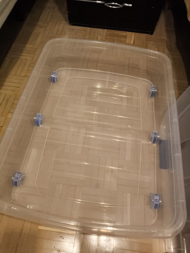 Contenedor almacenaje plástico