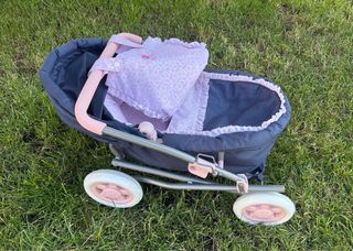 Carrito de paseo juguete rosa