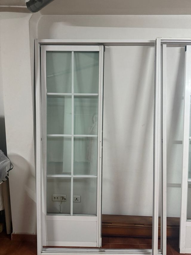 Ventana corrediza 211x126cm blanca