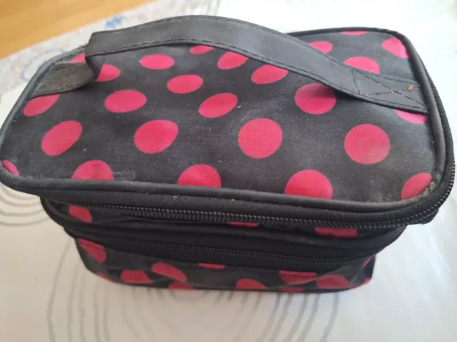 Neceser doble capa cosméticos