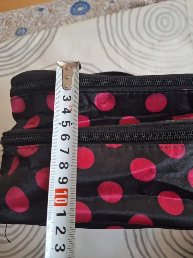 Neceser doble capa cosméticos